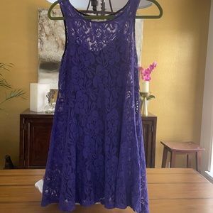 Free People Miles Of Lace Dress